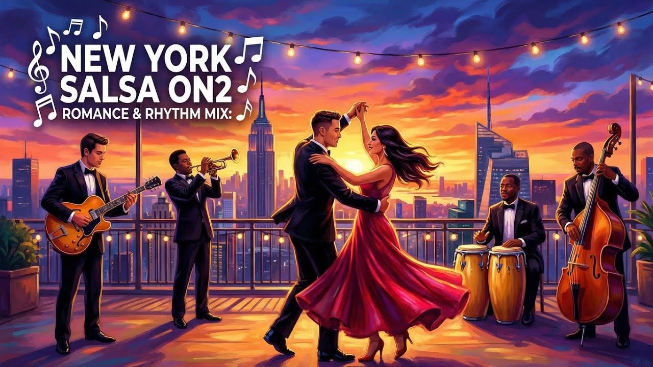 Manhattan Mambo Nights 🌃 Romantic New York Salsa Instrumental That Hits the Soul