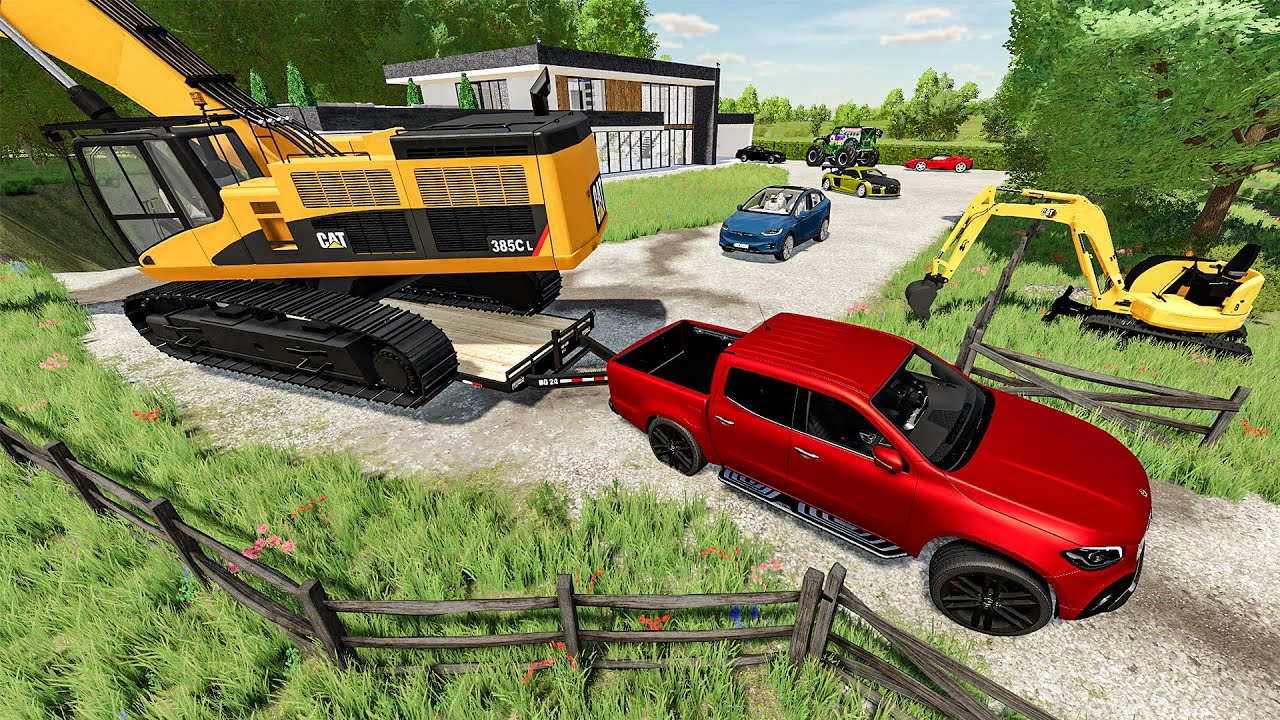 Creusage d'un lac priv&eacute; pour millionnaire | Farming Simulator 22 RolePlay