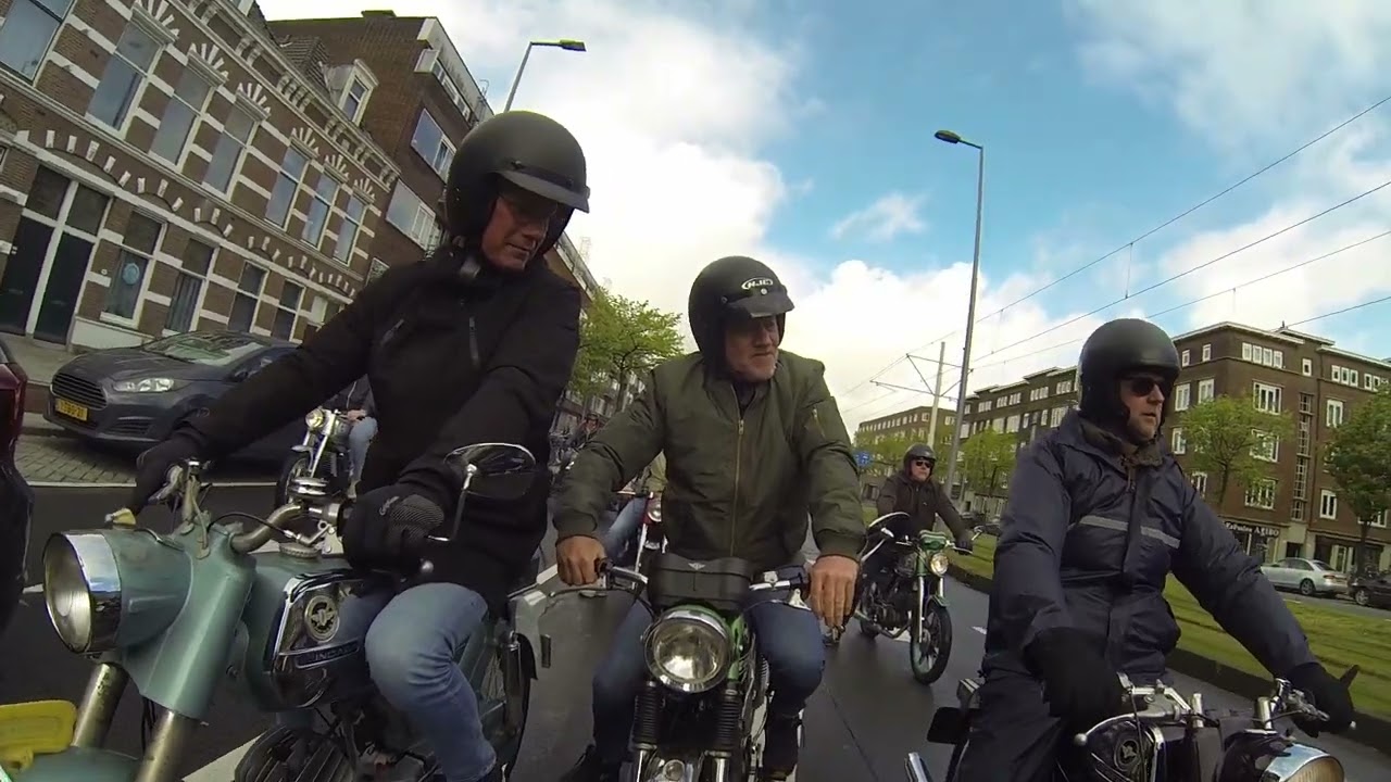 Zundapp meeting Stieltjesplein Rotterdam 2024. Group Rijswijk.