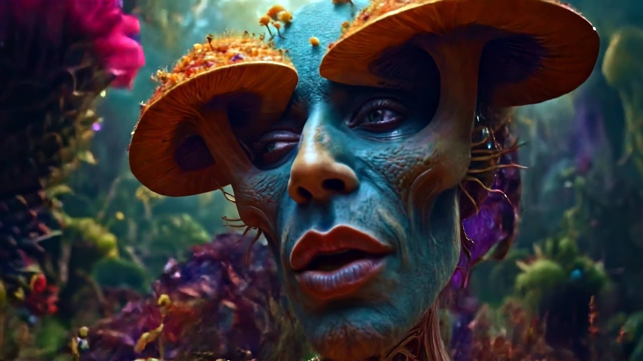 Psychedelic Trance - Magic Mushrooms mix 2025 (Surreal Visions AI Animations)