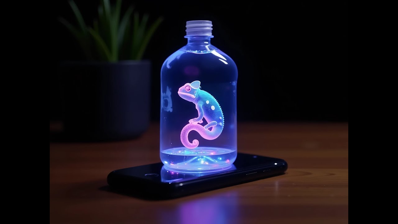 Поражающий воображение 3D ГОЛОГРАММНЫЙ ПРОЕКТОР из пластиковой бутылки | вы не поверите!