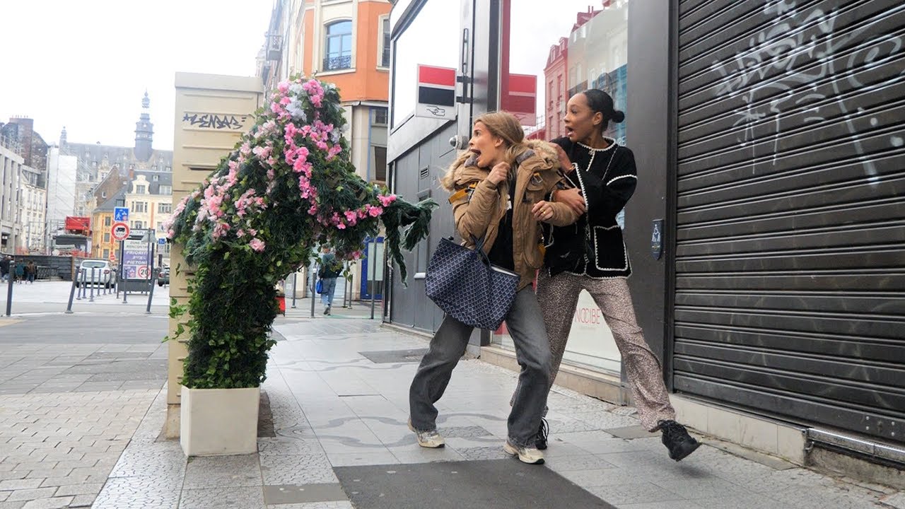 She was Absolutely in SHOCK!! Bushman Prank!!