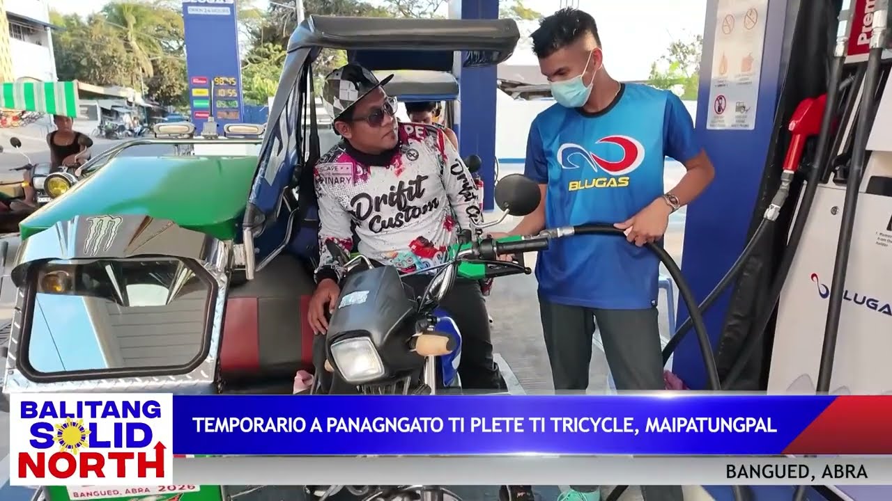 ABRA: Temporario a panagngato ti plete ti tricycle iti Bangued, maipatungpal
