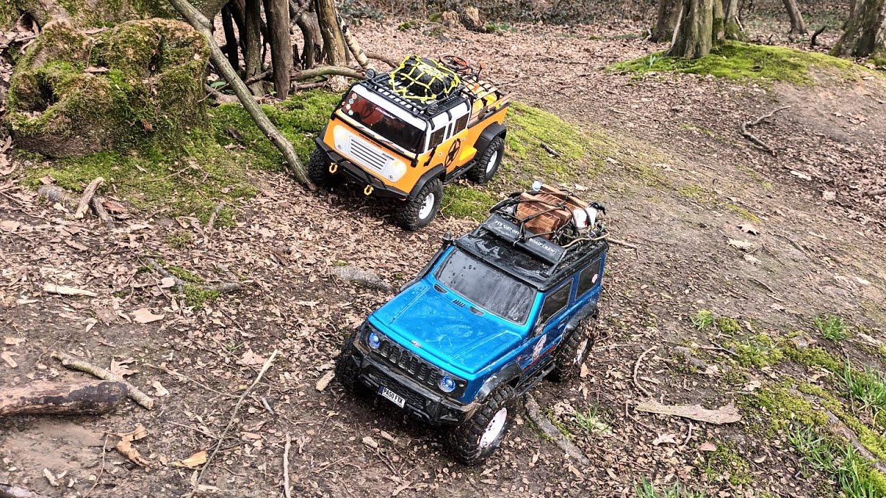 Ftx Paso 3.0 et Cross-rc JT4 Emo : forêt de Phalempin