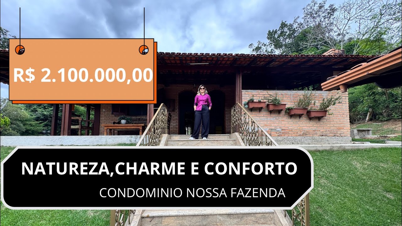 🚀🚀CASA PRONTA PARA MORAR | CONDOMÍNIO NOSSA FAZENDA EM ESMERALDAS 🚀🚀
