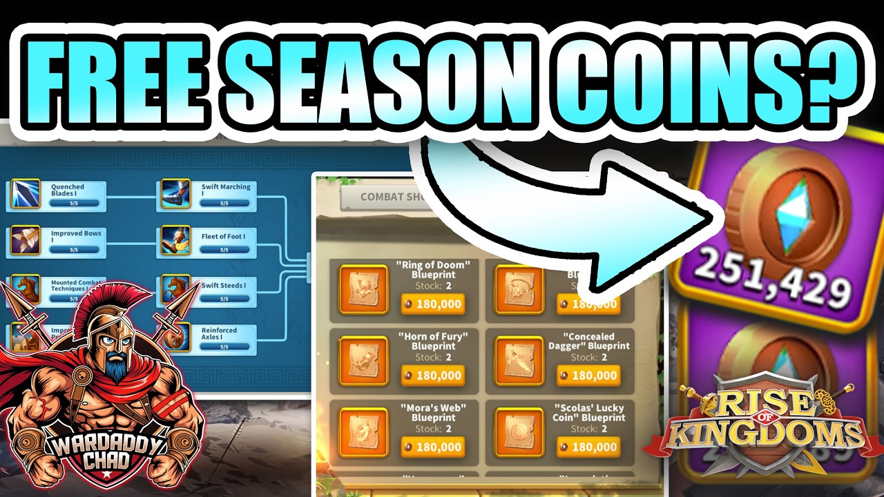 Free Season Coins: Check Out What We Found - Rise of Kingdoms