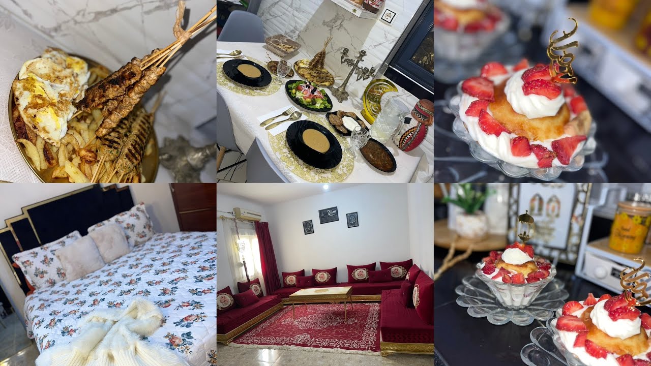 طاولة رمضانية بالطبع🌙درتلهم مشاوي😋وصفة بابا برستيج و ناجحة 100%خفيفة و بكريمة ولا اروع😋