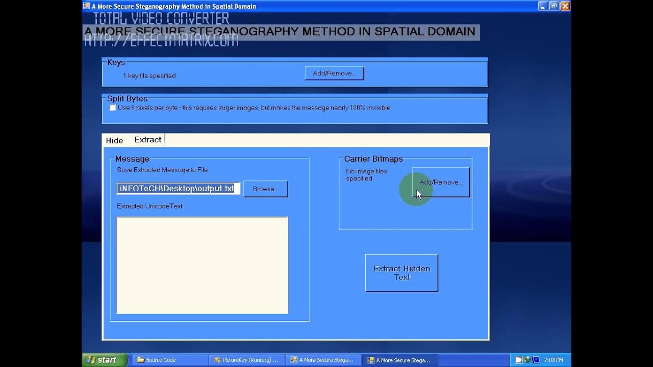 A More Secure Steganography Method in Spatial Domain