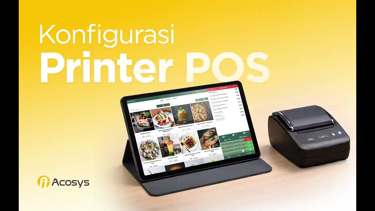 Acosys V8 - Konfigurasi Printer POS