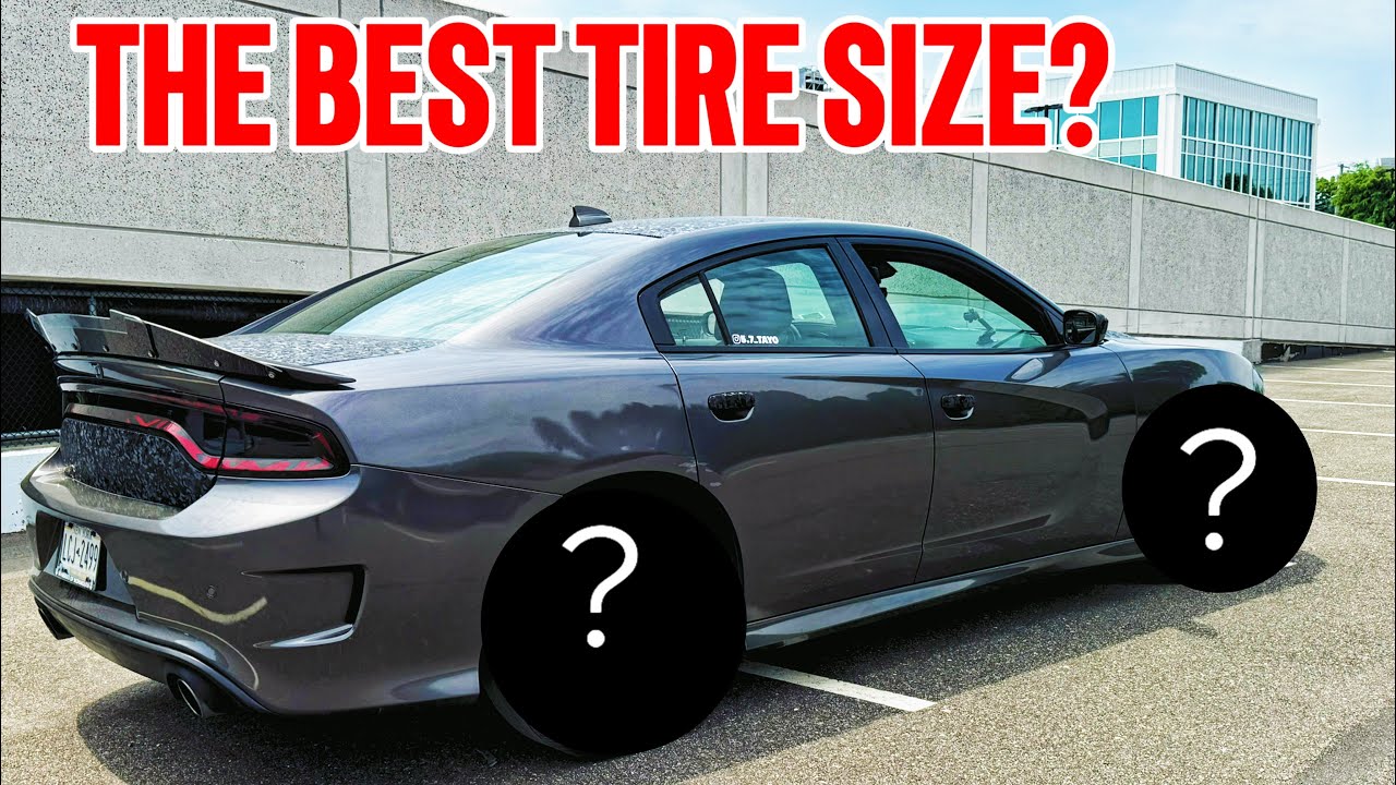 THE BEST TIRE SETUP FOR YOUR DODGE CHARGER/ CHALLENGER!!