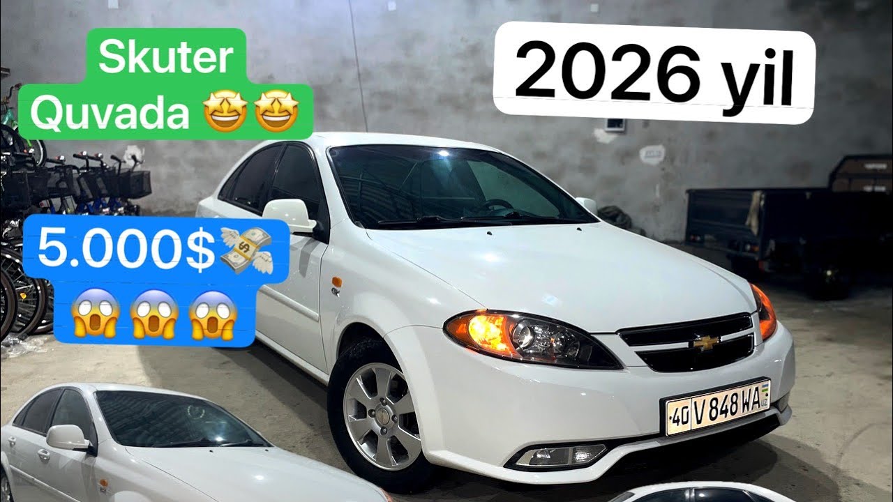 Mashina sotiladi🤝 yili 2013 ✅ 🗓️yurgan 432.000km lasetti jentra qilingan narxi:5.000$ ☎️91-677-67-91