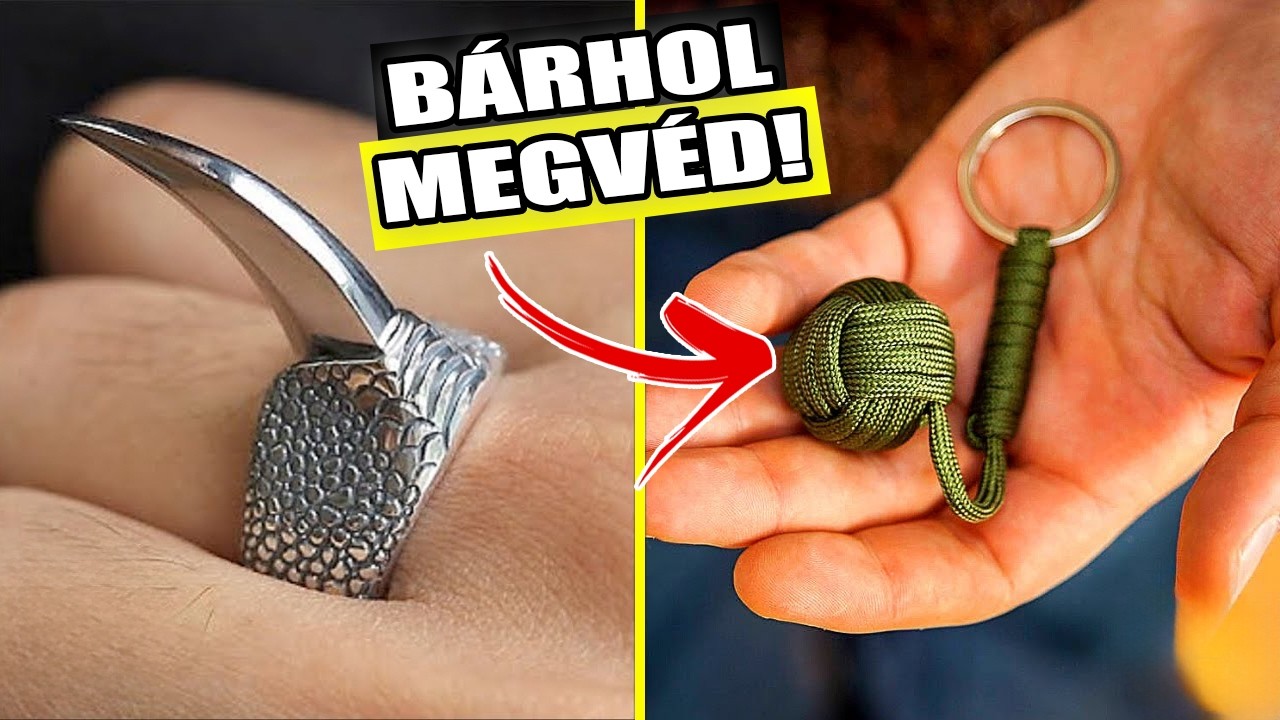 APRÓ ÖNVÉDELMI ESZKÖZÖK, AMIK EGY NAP MEGMENTHETIK AZ ÉLETED! / *KÜTYÜK, AMIKET MUSZÁJ MEGVENNED* #2