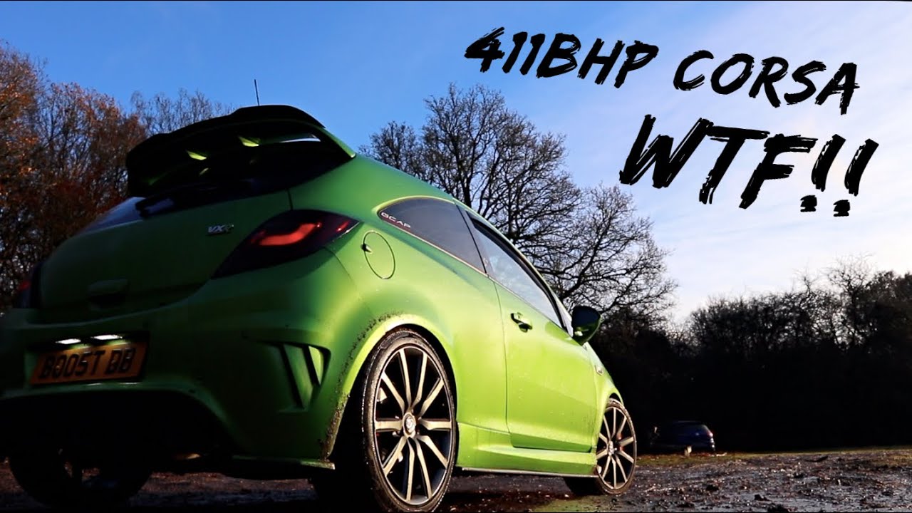 MADNESS!! *411BHP STAGE 4.5* VAUXHALL CORSA VXR HAS BLOWN MY MIND! *FASTEST* ON THE ROAD?