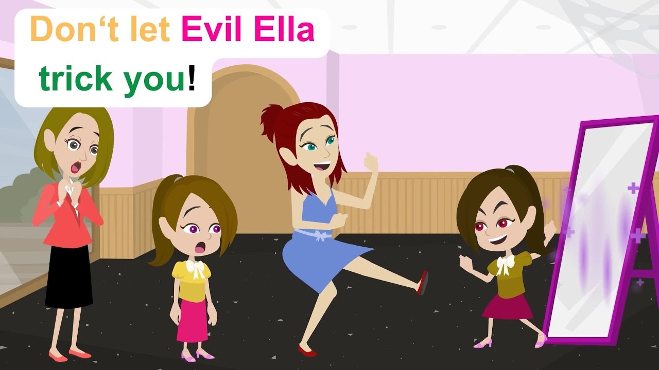 Evil Ella comes back - Comedy Animated Story - Ella English