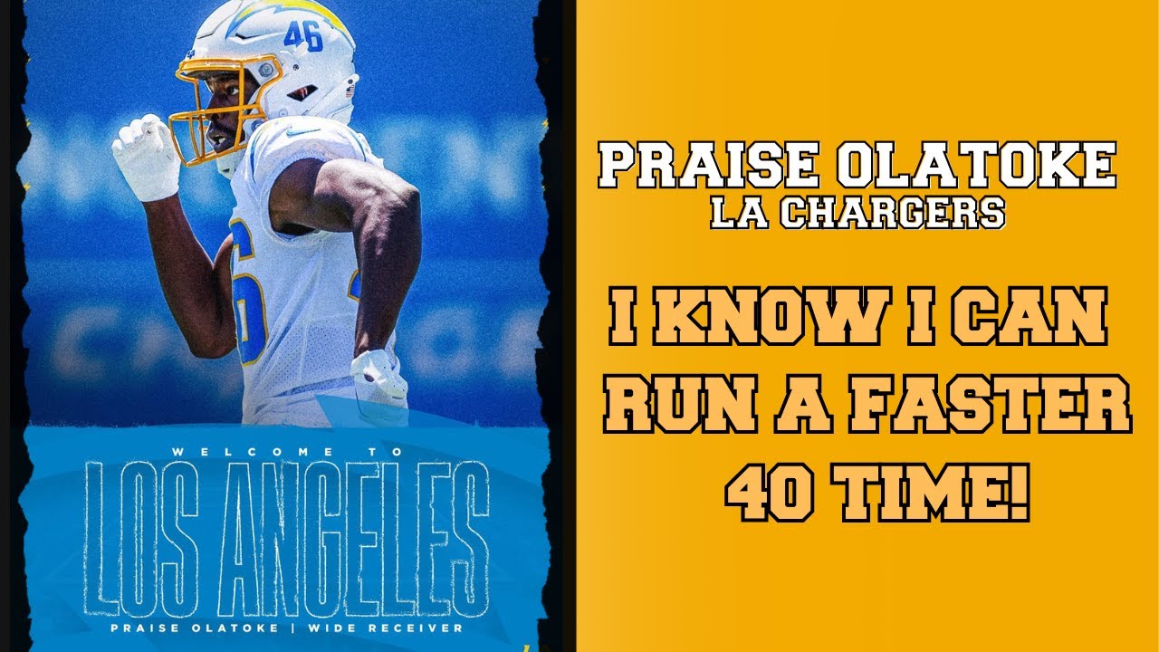 From Lagos to the LA Chargers: Praise Olatoke's NFL Journey