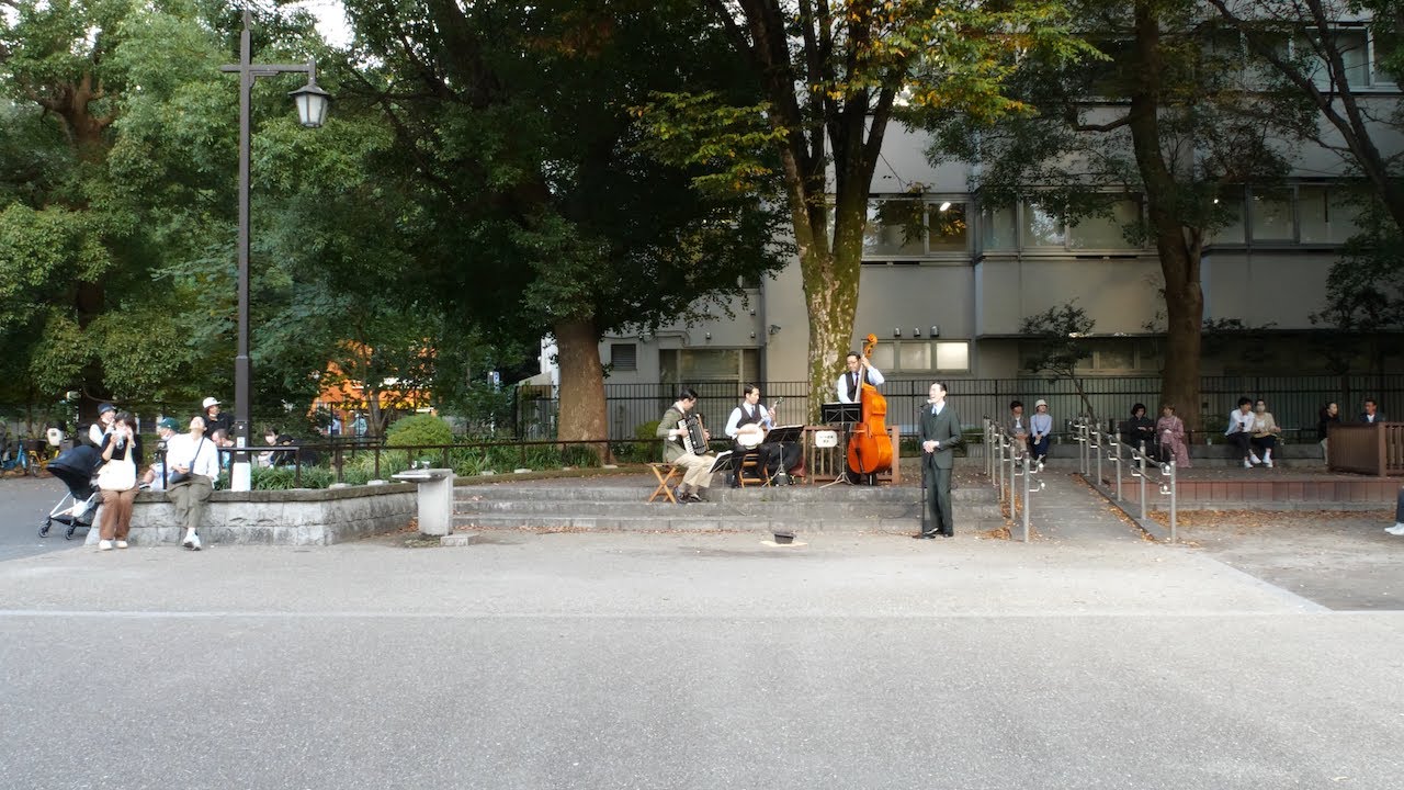 東京大衆歌謡楽団　上野公園演奏