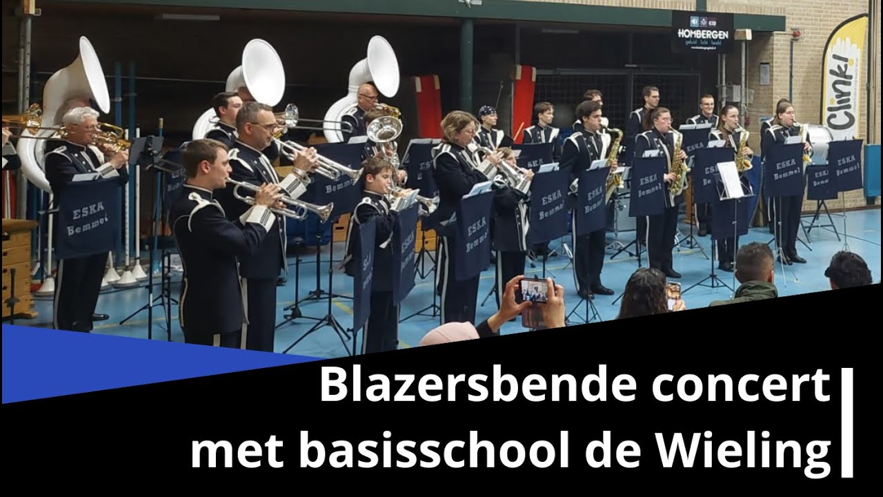 Blazersbende concert met basisschool de Wieling 2025