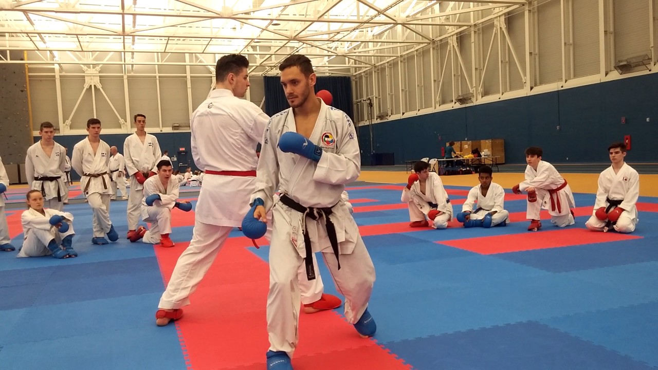 Douglas BROSE, 2X WKF World Champion, in Montreal 2017 04/17 - Arrow Karate Seminars