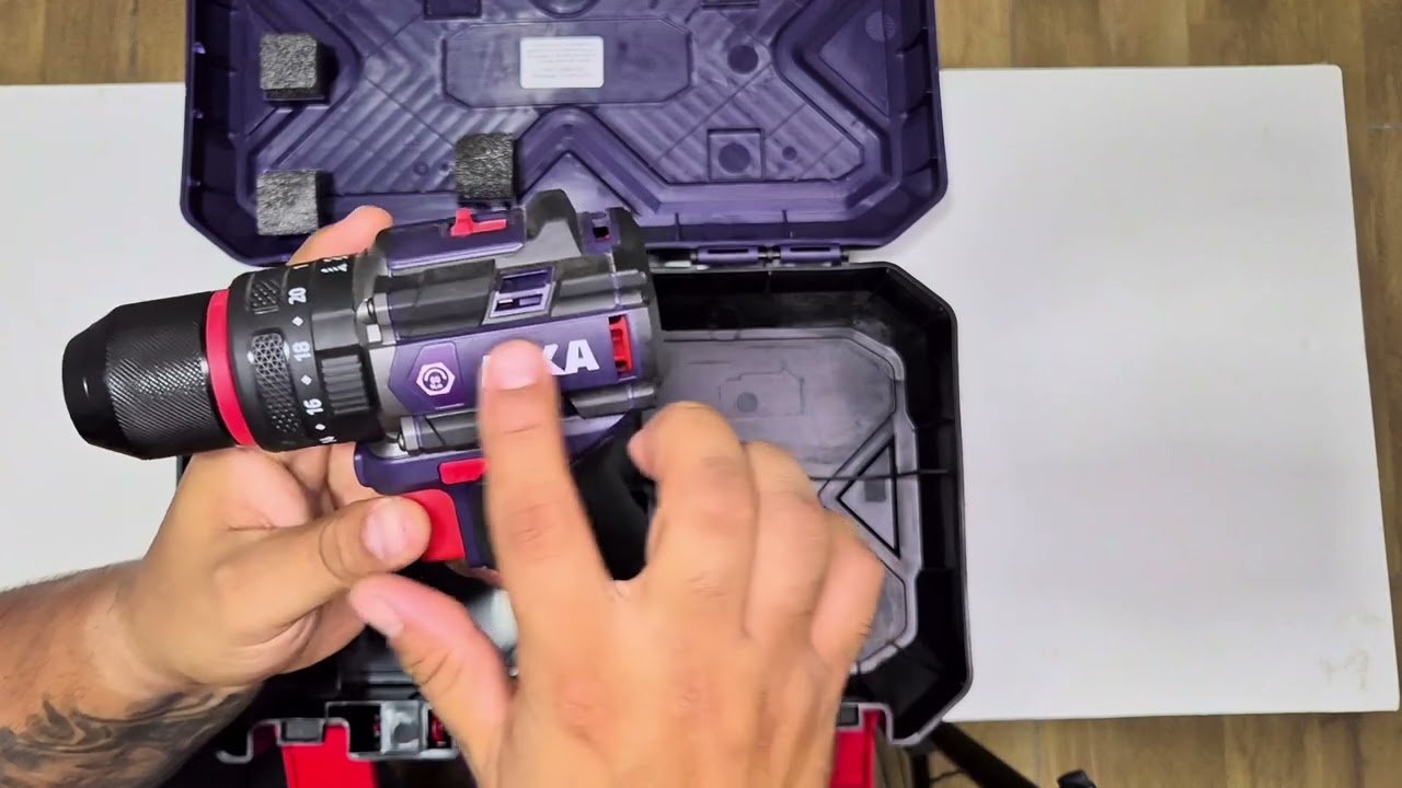Parafusadeira Aika Reviews e Teste