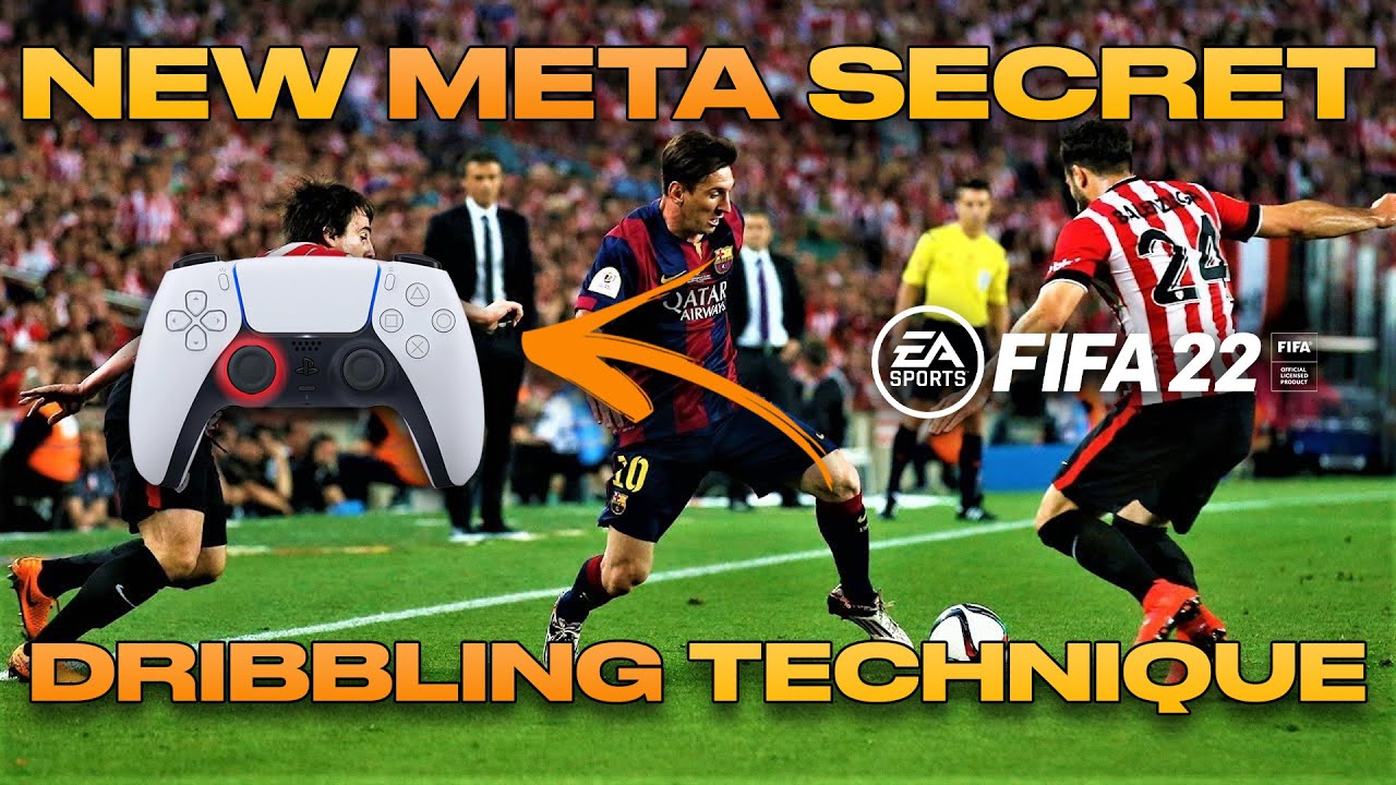 FIFA 22 NEW *META SECRET LEFT STICK DRIBBLING TECHNIQUE*// PRO DRIBBLING TIPS