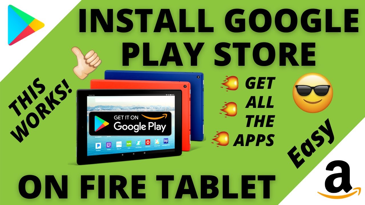 Загрузите Google Play Store на планшет Amazon Fire бесплатно | ЭТО РАБОТАЕТ! (2021)