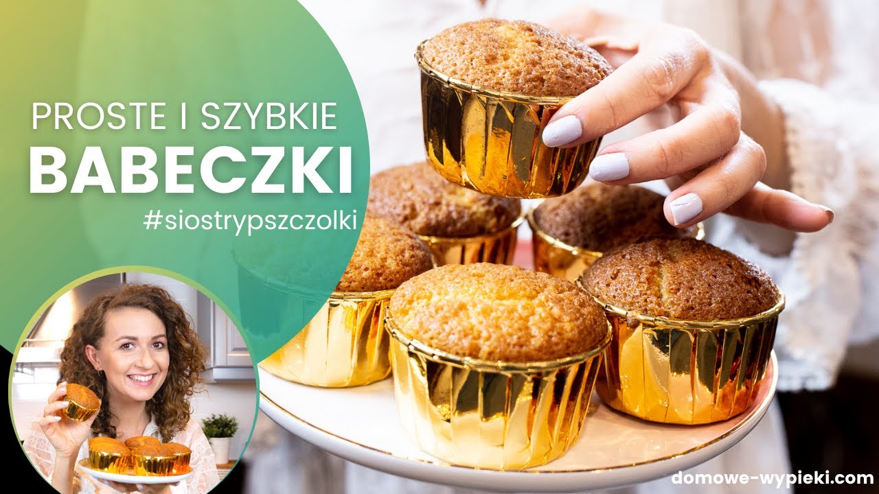 Najprostszy przepis na MUFFINY NA OLEJU! Bez miksera, zawsze się udają.❤️