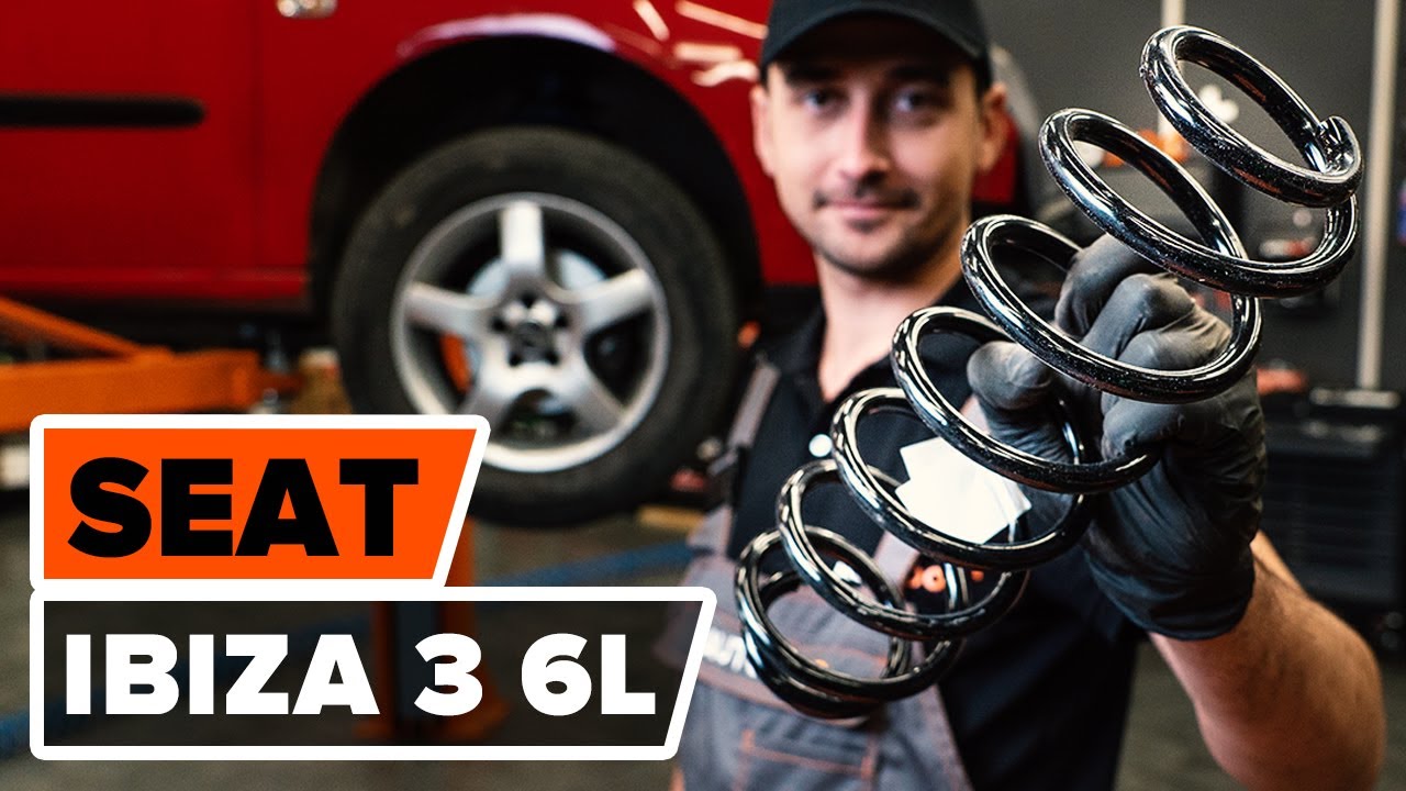 Cómo cambiar los muelles de suspensión traseros en SEAT IBIZA 3 6L [VÍDEO TUTORIAL DE AUTODOC]