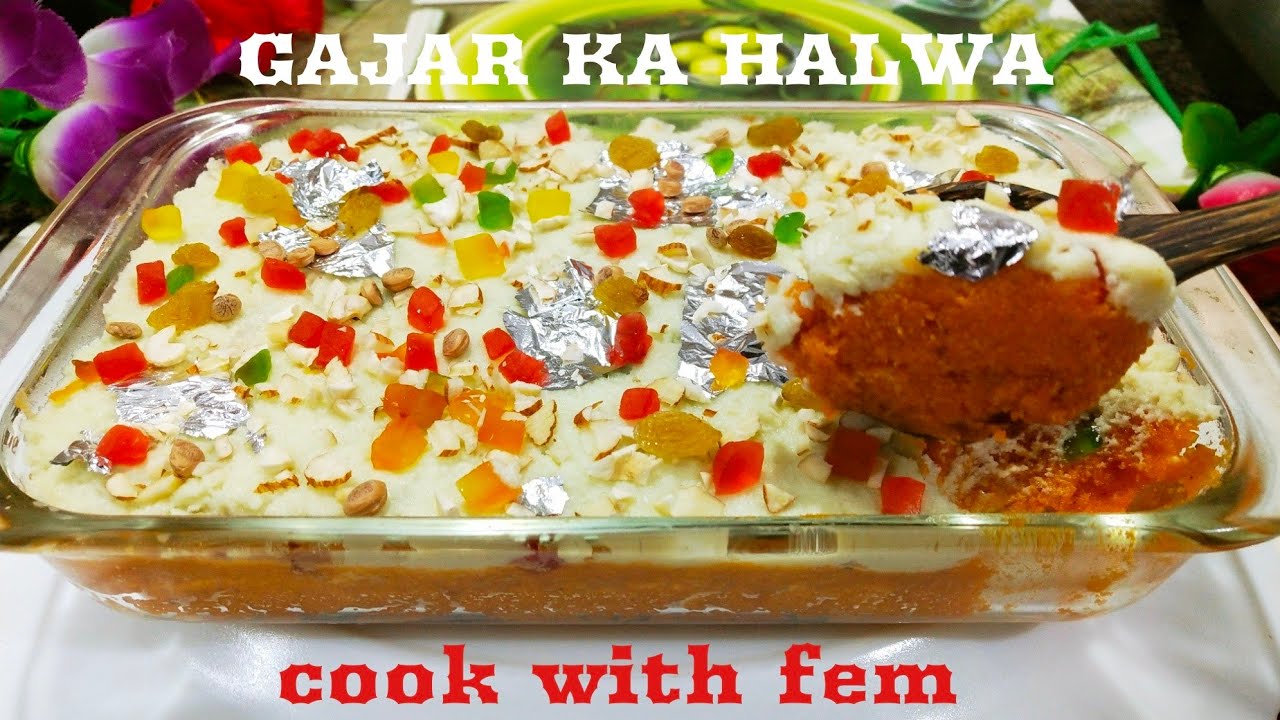Gajar Ka Halwa - Halwai Style Bohot Delicious With Homemade Khova Recipe In Hindi