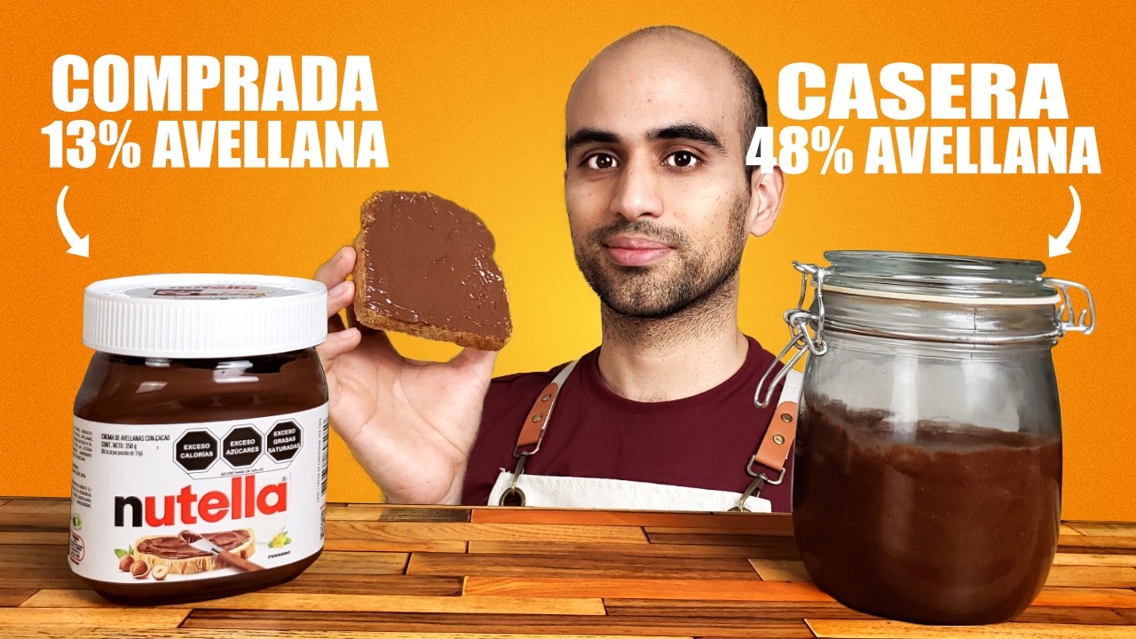 Nutella CASERA 40% mas BARATA | con las 3 Bs