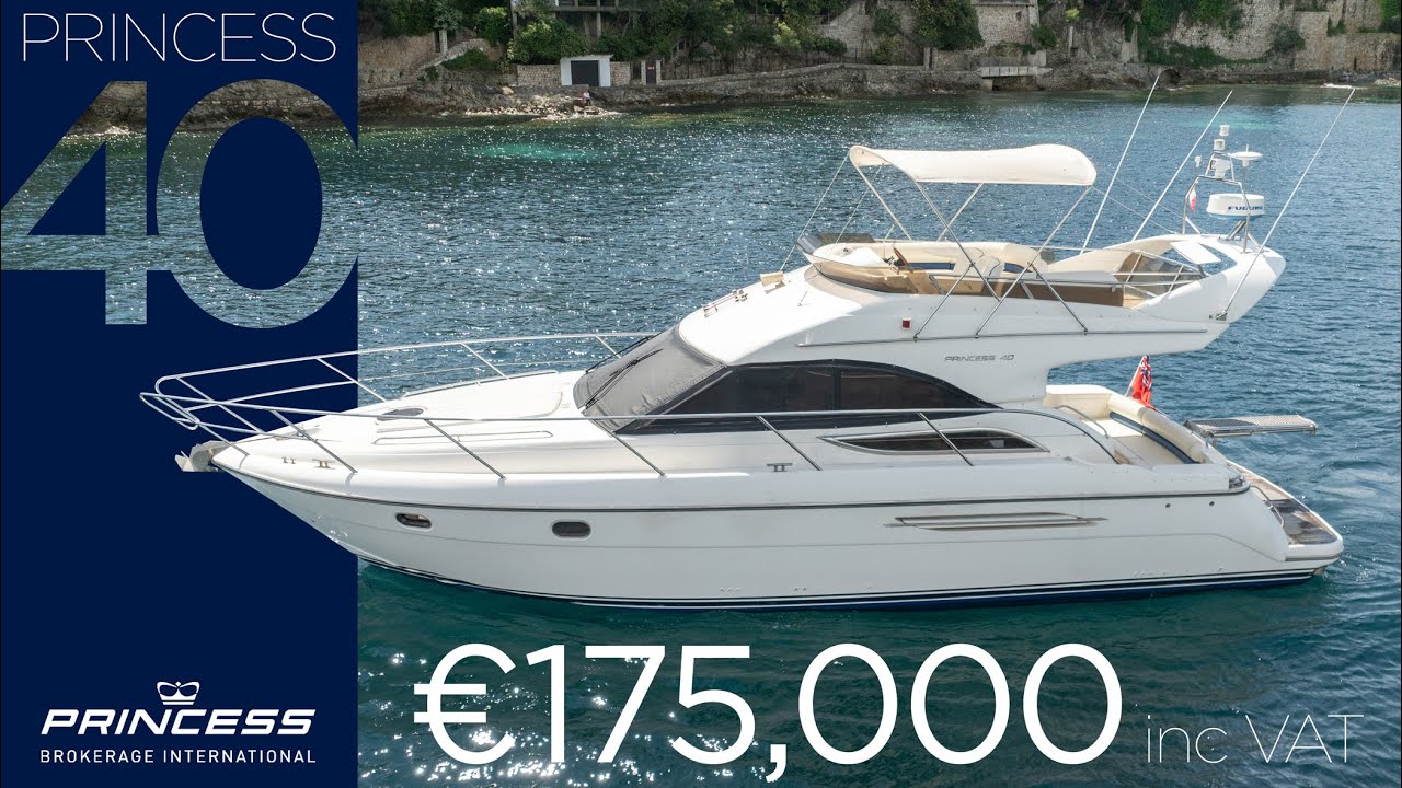 2002 Princess 40 'Catia J' | FOR SALE in Beaulieu Sur Mer, France