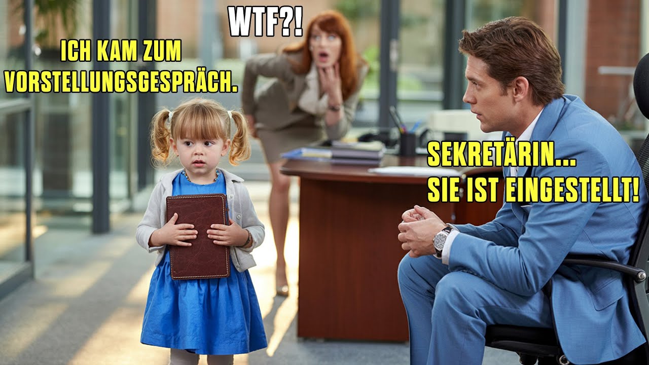 Mädchen Kommt Zum Jobgespräch – CEO Erfährt, Dass Ihre Mutter Im Krankenhaus Ist Und Ist Schockiert