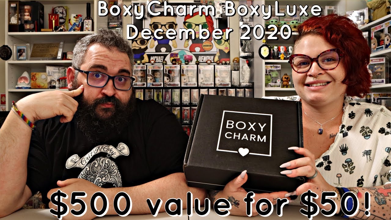 BoxyCharm BoxyLuxe Beauty Makeup Subscription Mystery Box - December