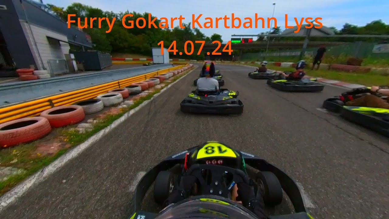 Furry Gokart Kartbahn Lyss Schweiz 14.07.24 (no fursuits)