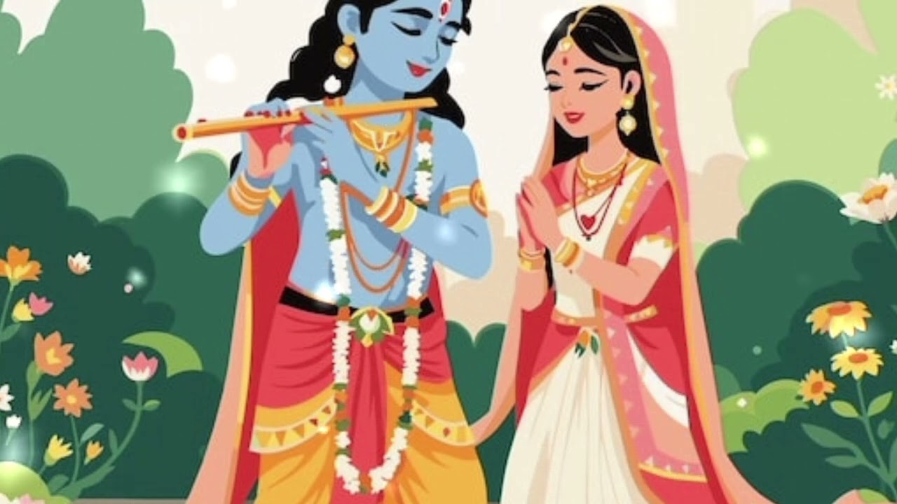 श्याम तेरी बंसी 🪈 पुकारे राधा नाम,लोग करें मीरा को यू ही बदनाम#Shorts #bhajan #radhakrishna #bhakti 