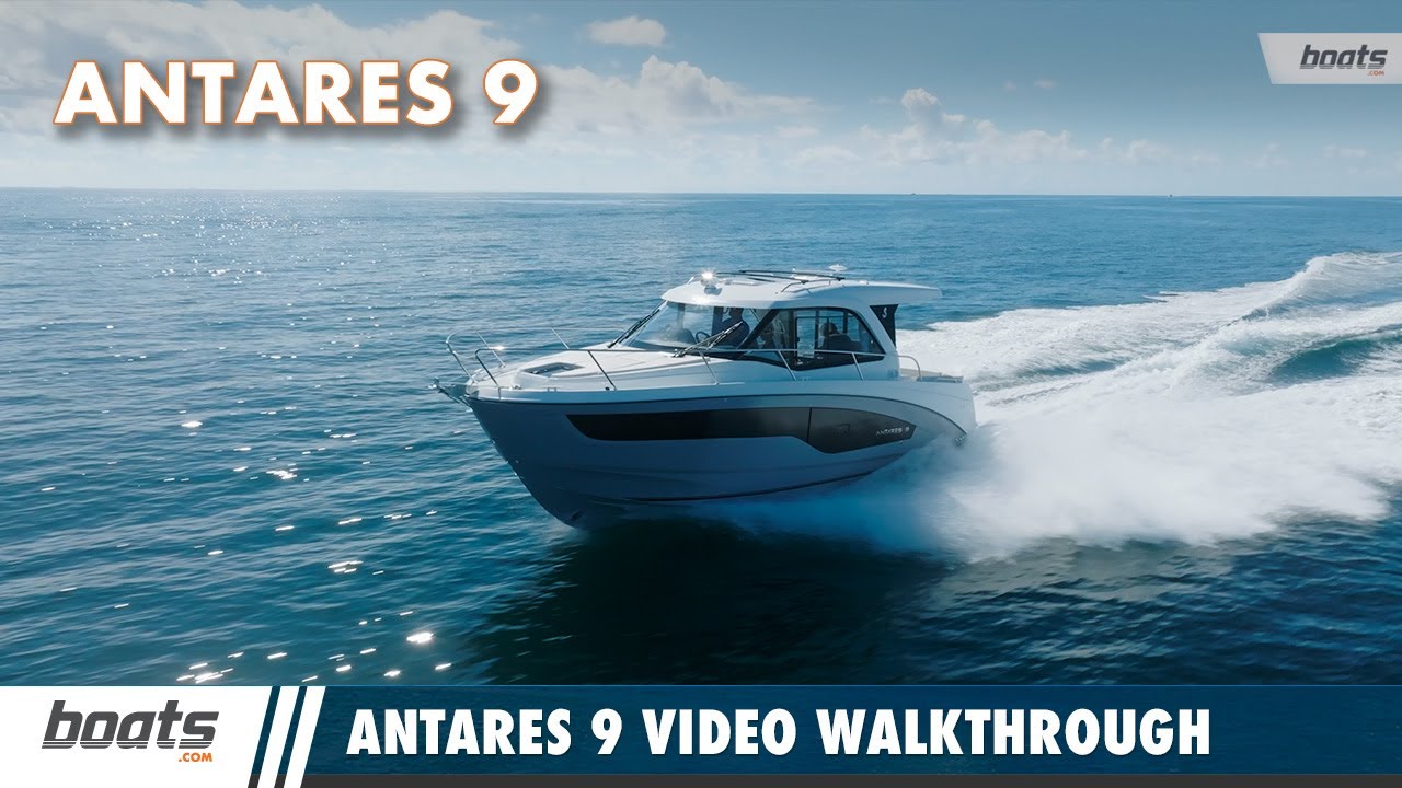 Beneteau Anteras 9 — такая большая лодка в 27 футов?