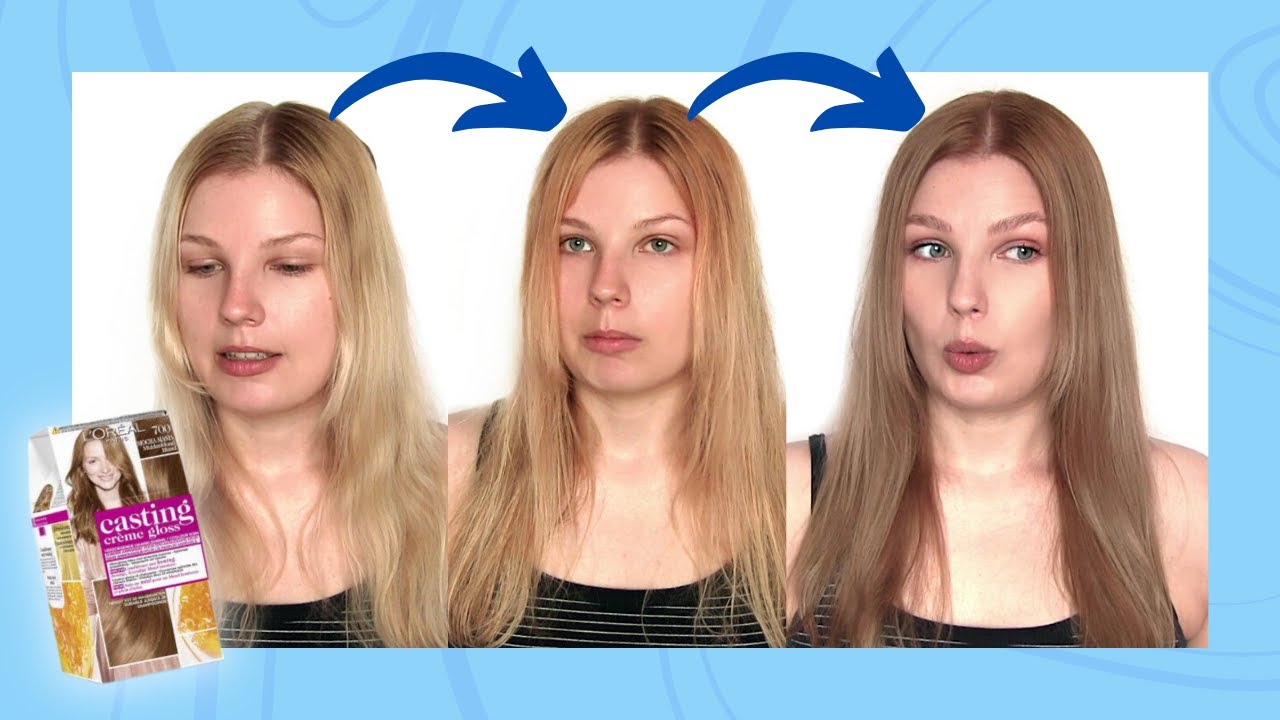 L'Oreal Casting Creme Gloss 700 Dark Blonde Semi Permanent Hair Dye Review