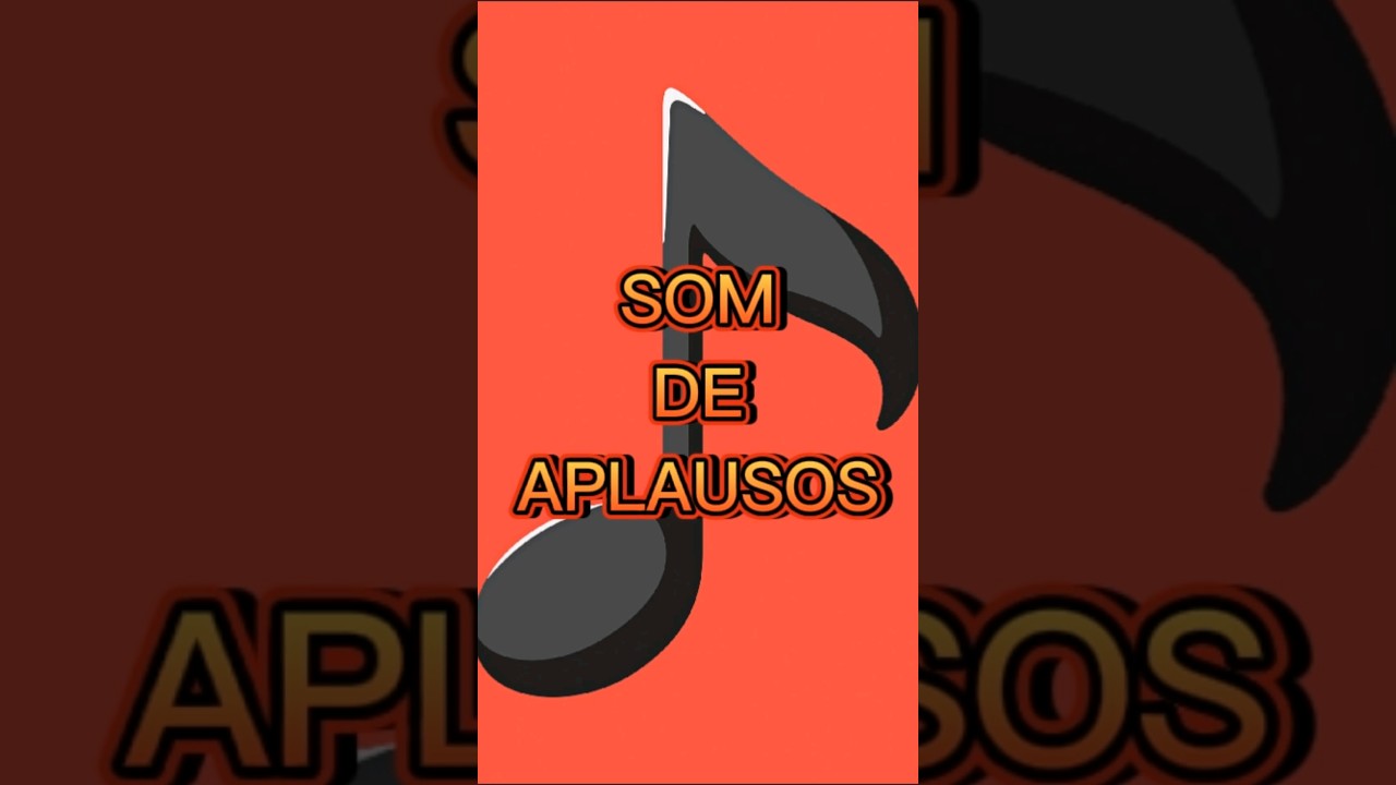 Som De Aplausos #shorts  #efeitosonoro #aplauso #aplausos