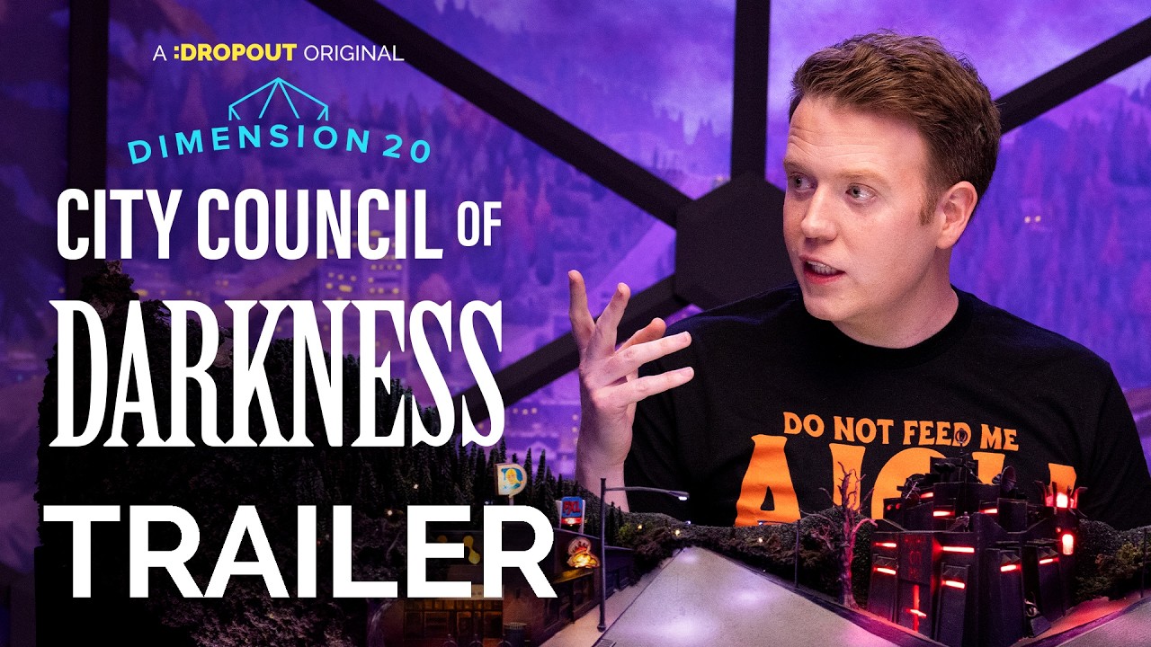 Dimension 20: City Council of Darkness Trailer [Dropout Exclusive Series]