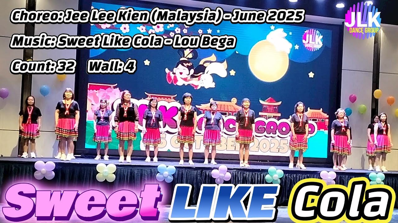 💖 Sweet Like Cola Line Dance 💖 Jee Lee Kien
