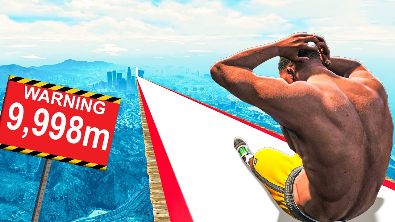 I found the longest Slip N Slide in GTA 5