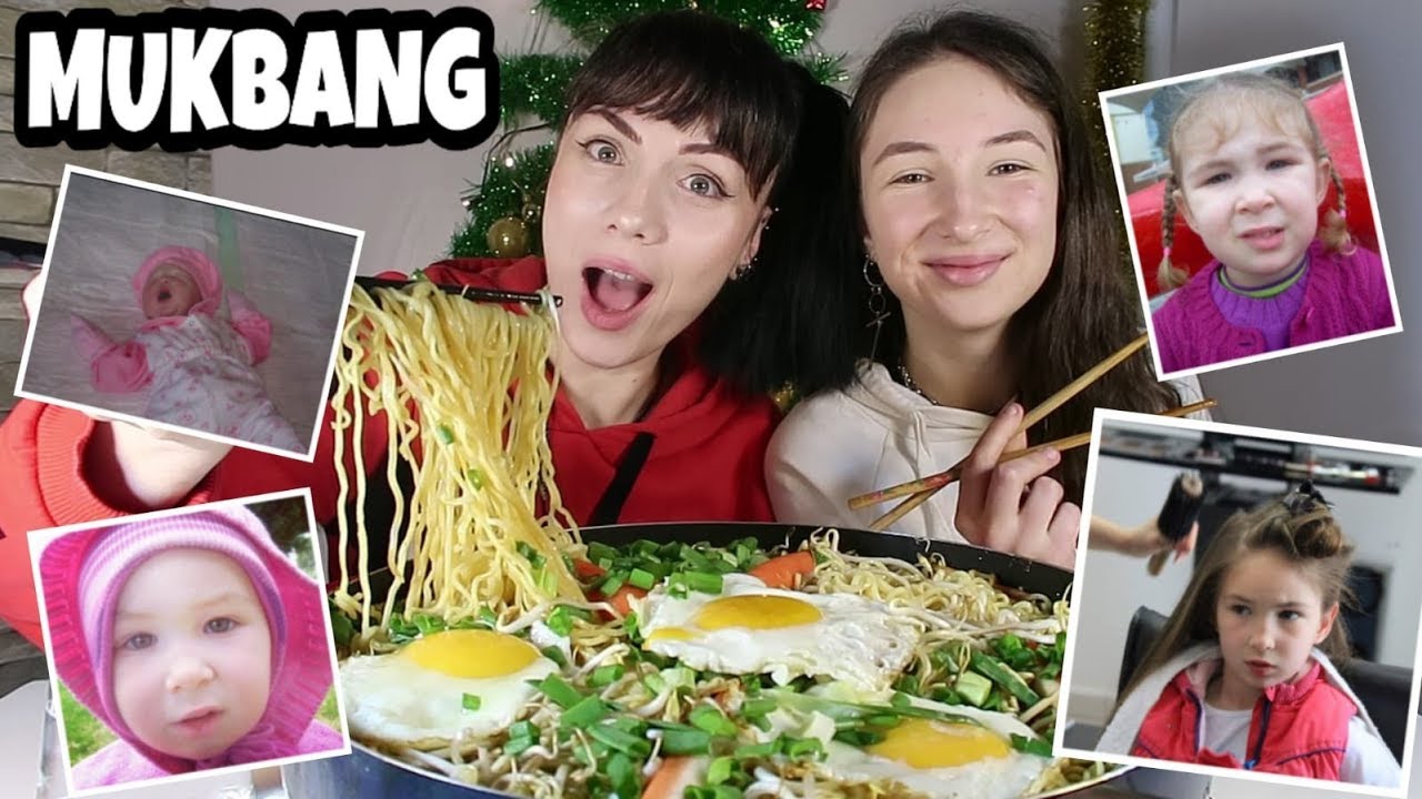NOODLE YİYEREK MİSLİNA'NIN BEBEKLİK FOTOĞRAFLARINA BAKIYORUZ |  NOODLE MUKBANG TÜRKÇE