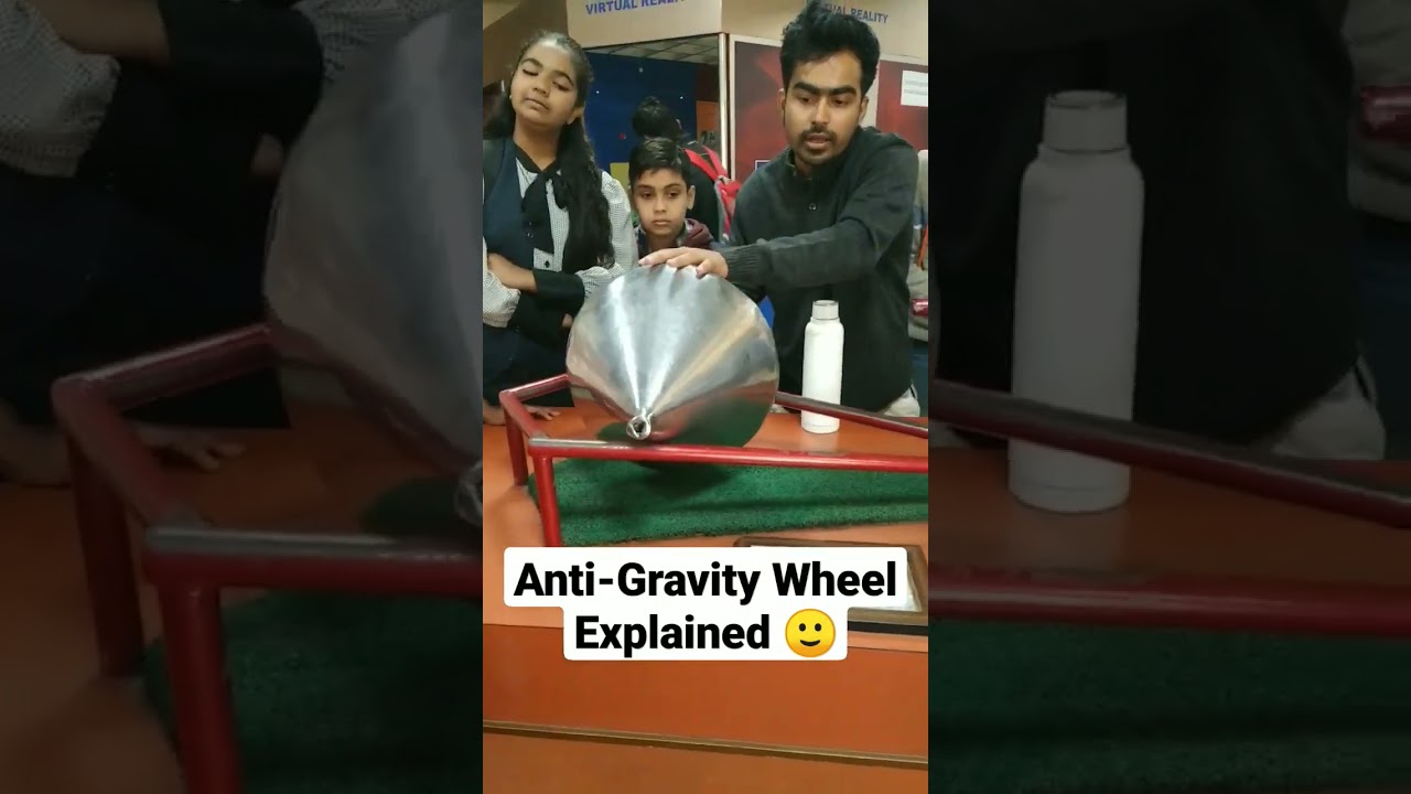 Anti-Gravity Wheel finally Explained 🤔 |😀 Arpitsir #shorts #physicsexperiment #trending #funny