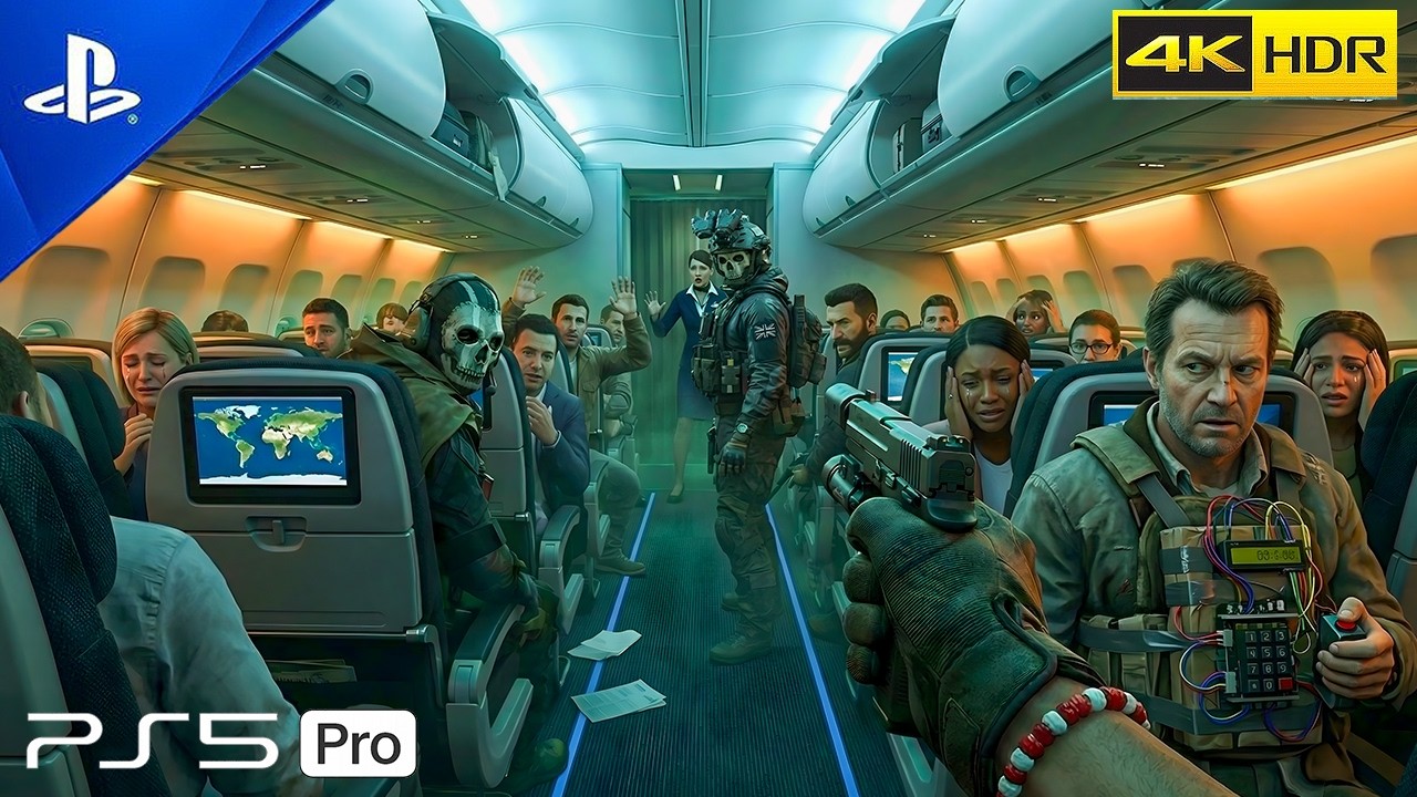 Makarov’s Brutal Plane Crash Plan! 😱 Passenger Mission – Modern Warfare III