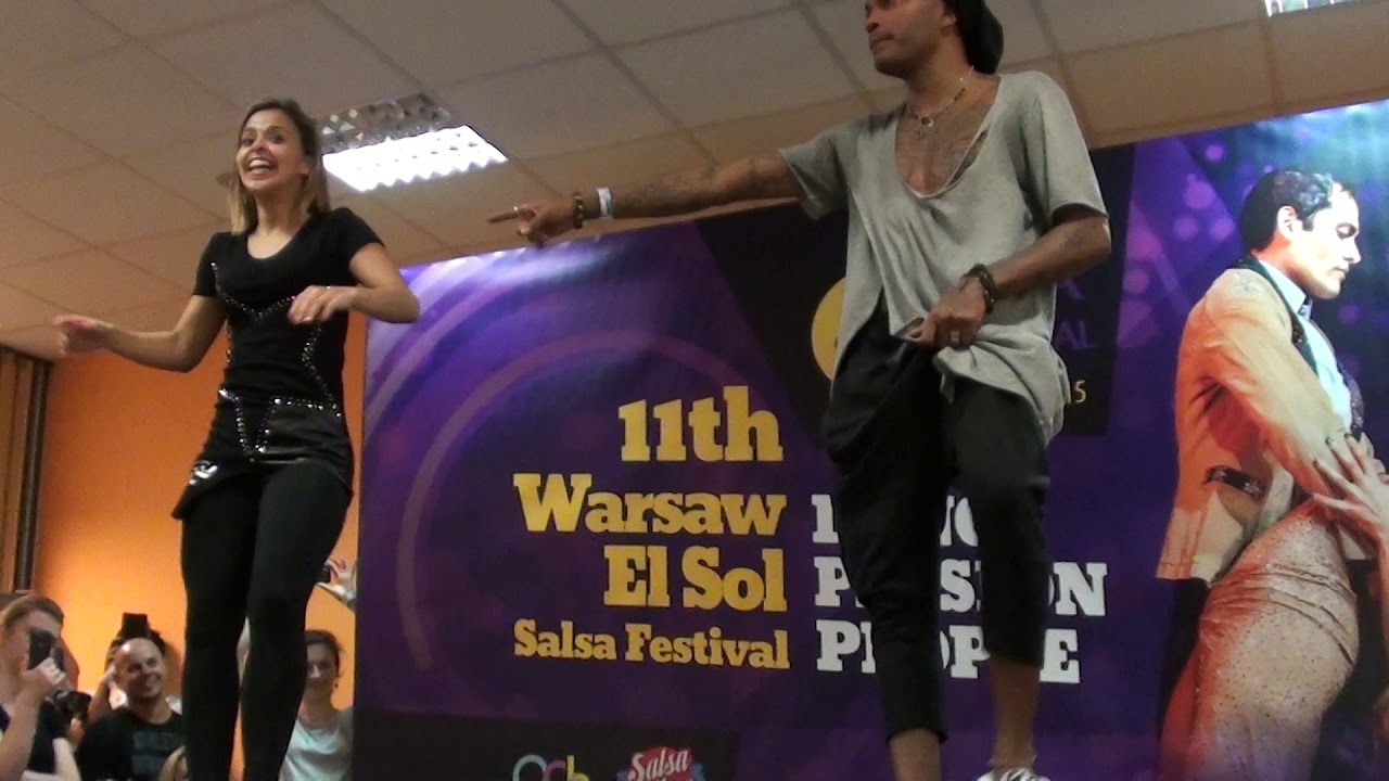 Juan Matos & Amneris Martinez Footwork & Partnerwork On2 Workshop 11th El Sol WSF 2015 HD
