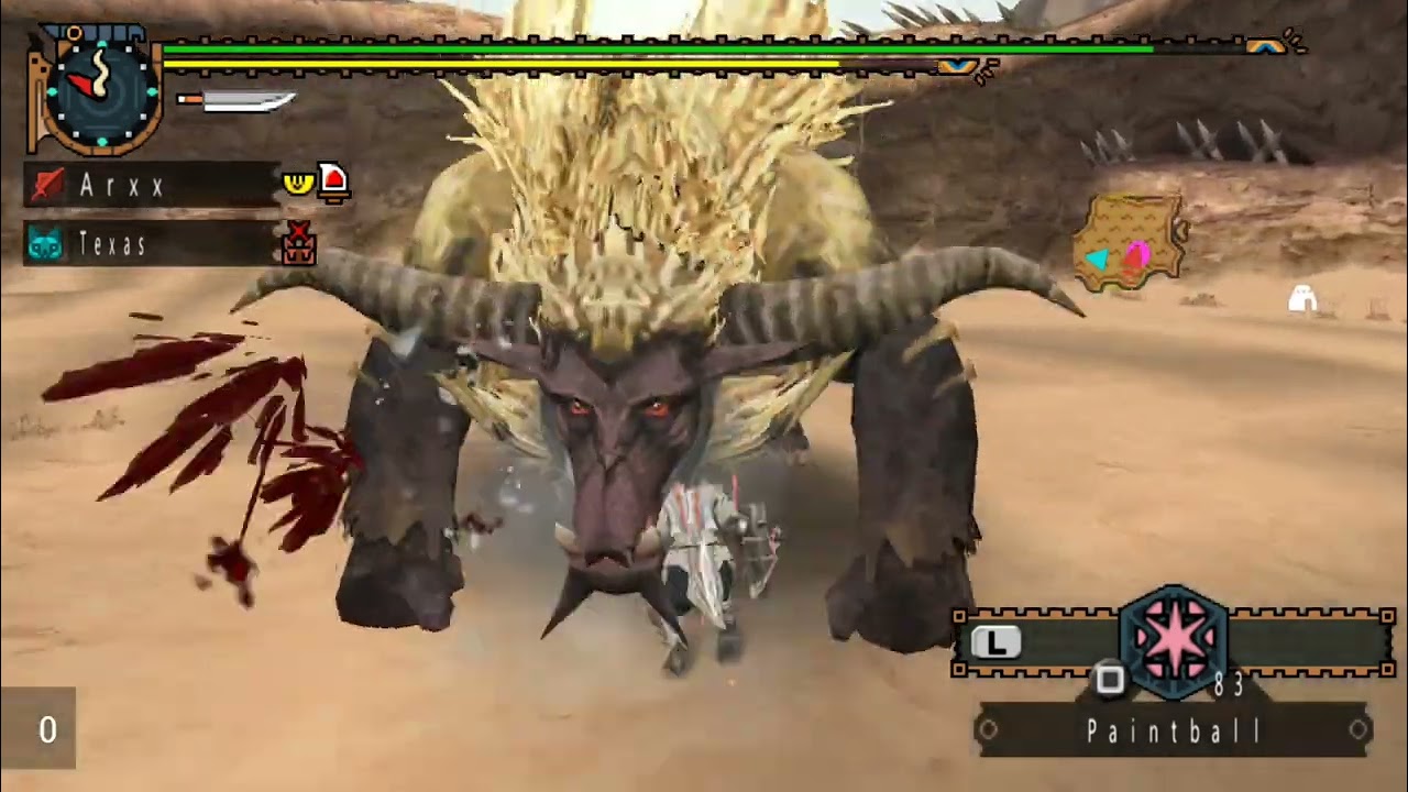 MHFU sns vs rajang (smooth run)