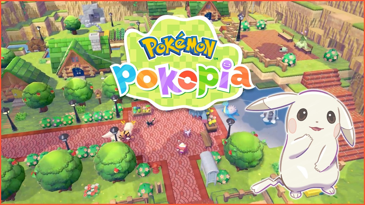 Pokemon Pokopia Part 1 Ditto Builds a Town!