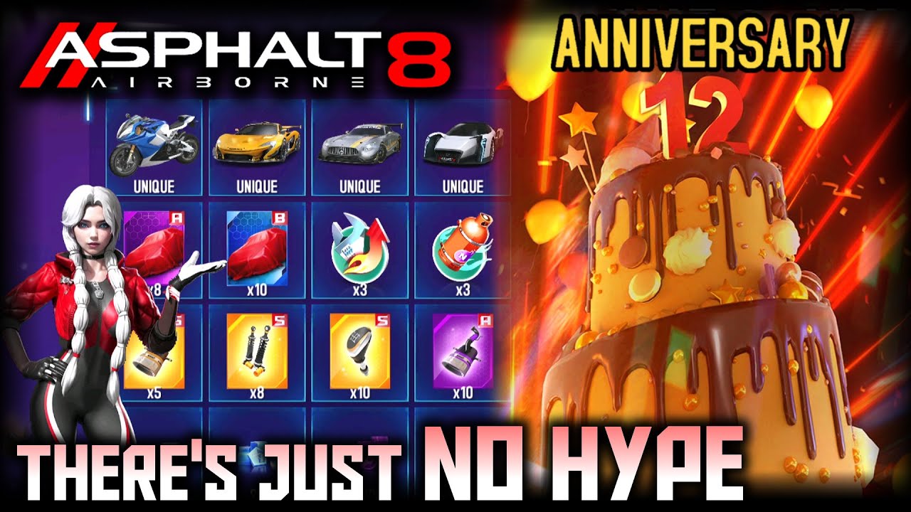 The 12th Anniversary is Just DISAPPOINTING (Asphalt 8)