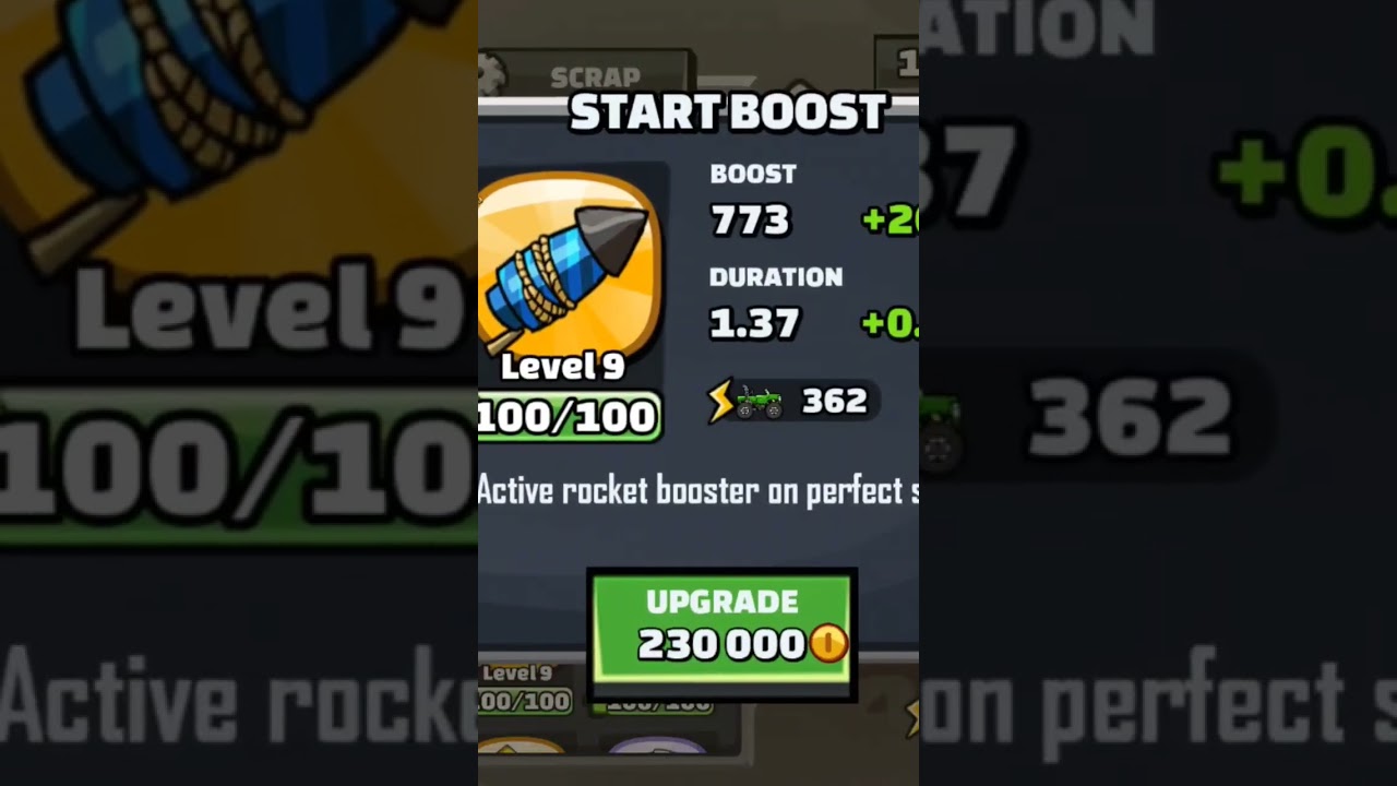 maxed start boost hcr2 #shorts