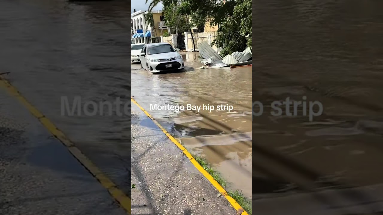 Montego Bay HIP STRIP Morning After Hurricane Melissa 🌀 
