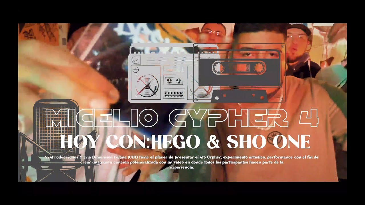 Cypher #4 en Micelio 420 Shop /Producción audiovisual @974producciones / Producción musical UDL